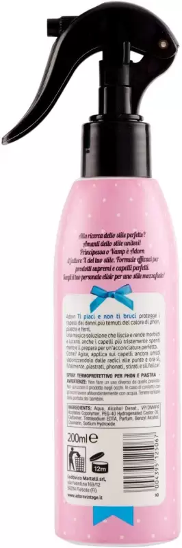 Adorn Vintage Solutie Termoactiv pentru Par 200 ml Bax6 buc.